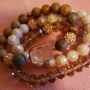 Boutique set of 3 bracelets